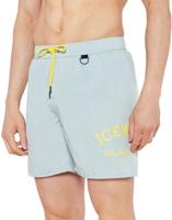 Iceberg Basic Zwembroek Heren Lichtblauw - Maat XL - Kleur: LichtblauwGeel | Soccerfanshop