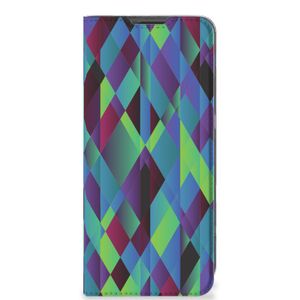 OnePlus 10 Pro Stand Case Abstract Green Blue