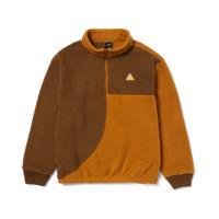 HUF Expedition 1/4 Zip Pile Casual Sweater Heren M