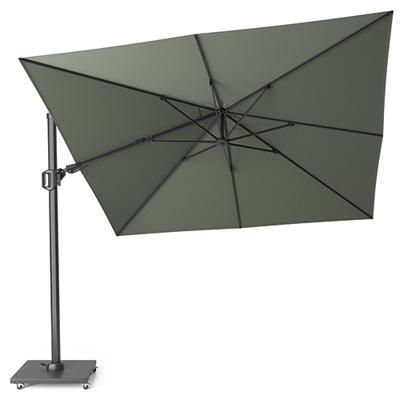 Zweefparasol Challenger t2 zweefparasol 3x3 olive zonwering - Platinum