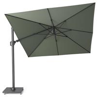 Zweefparasol Challenger t2 zweefparasol 3x3 olive zonwering - Platinum