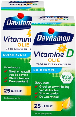 Davitamon Vitamine D Olie Duoverpakking