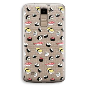 Sushi time: LG K10 (2016) Transparant Hoesje