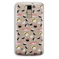Sushi time: LG K10 (2016) Transparant Hoesje