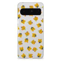 TPU bumper voor Google Pixel 8 Pro Katten Emojis