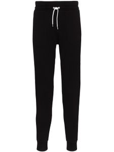 Maison Kitsuné pantalon de jogging à lien de resserrage - Noir