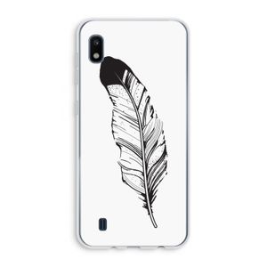 Pluim: Samsung Galaxy A10 Transparant Hoesje