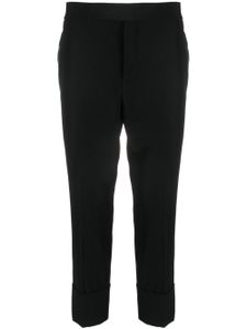 SAPIO pantalon court à coupe droite - Noir