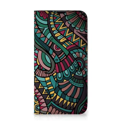 iPhone 13 | Hoesje met Magneet | Aztec