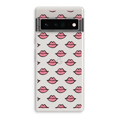 Lipjes: Google Pixel 6 Pro Transparant Hoesje