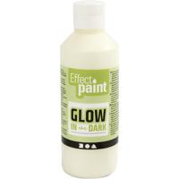Creativ Company Glow in the Dark Verf Geel/ Groen, 250ml