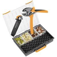 Weidmüller CRIMP-SET PZ 50 9028850000 Krimptangset Adereindhulzen 25 tot 50 mm² Incl. striptang, Incl. krimp-assortiment met koffer