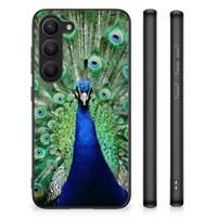 Samsung Galaxy S23 Dierenprint Telefoonhoesje Pauw