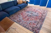 Louis de Poortere - 8703 Antiquarian Classic Brick - 170x240 cm Vintage Vloerkleed