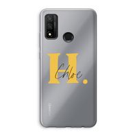 Amber Script: Huawei P Smart (2020) Transparant Hoesje