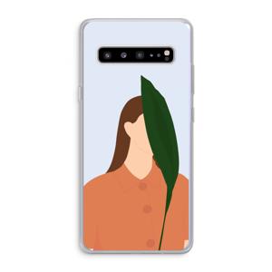 Leaf: Samsung Galaxy S10 5G Transparant Hoesje