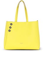 Balmain sac cabas Emblème en cuir - Jaune - thumbnail