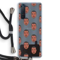 Kanye Call Me?: Sony Xperia 5 II Transparant Hoesje met koord