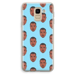 Kanye Call Me?: Samsung Galaxy J6 (2018) Transparant Hoesje