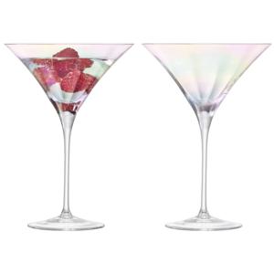 L.S.A. - Pearl Cocktailglas 300 ml Set van 2 Stuks - Glas - Transparant