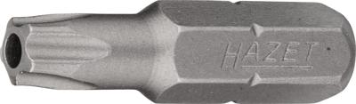 HAZET 5-sterren-bit 2225-27H · 1/4 inch (6,3 mm) zeskant massief · Binnen-5-ster-profiel met tap · SW 27H