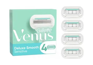 Gillette Deluxe Smooth Sensitive scheermesje 4 stuk(s) Vrouwen