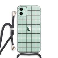 Rooster: iPhone 11 Transparant Hoesje met koord