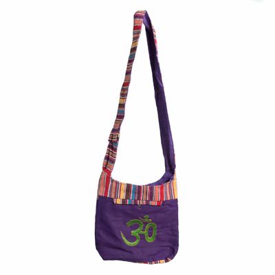 Tas Katoen Kleurrijk OHM Verrassing (32 x 27 cm)
