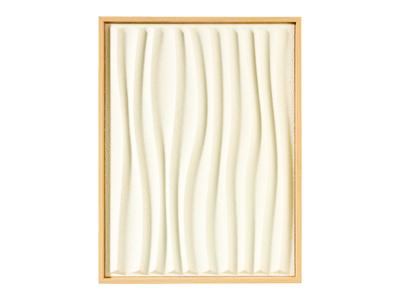 LIVARNO home Canvas met 3D-motief (Gegolfd)