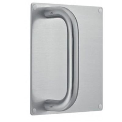 JNF 16.220 Schuifdeurgreep op plaat 180 x 180 mm