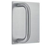 JNF 16.220 Schuifdeurgreep op plaat 180 x 180 mm