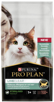 Purina Pro Plan liveclear sterilised zalm kat 1,4kg