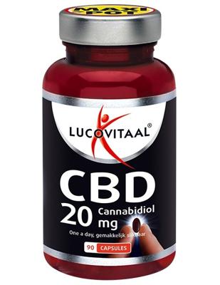 Lucovitaal Cannabidiol CBD 20mg