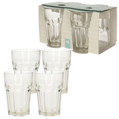 16x Drink water glazen 360ml