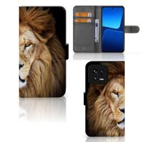 Xiaomi 13 | Telefoonhoesje | Met pasjeshouder | Leeuw