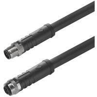 Weidmüller 2050061000 Sensor/actuator connector, geassembleerd Aantal polen (sensoren): 4 Stekker 8.00 m 1 stuk(s)