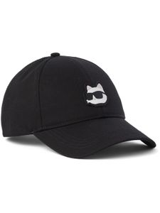 Karl Lagerfeld Ikonic Choupette baseball cap - Noir