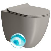 Toilet Closet Swirlflush S-Trap/P-Trap Sapho Pura 36x55 Mat Grijs