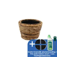 Drypot abaca d20h15cm