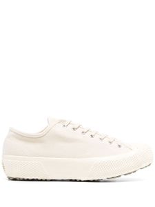 Superga baskets à semelle à plateforme - Blanc