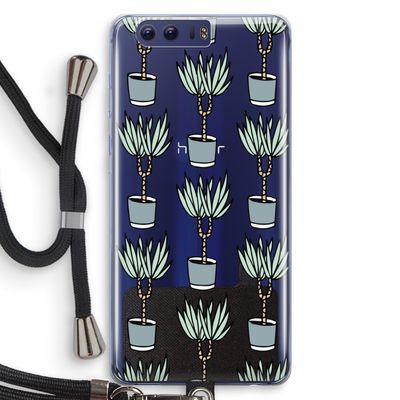 Boompje: Honor 9 Transparant Hoesje met koord