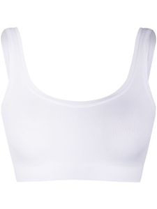 Hanro top crop Touch Feeling - Blanc