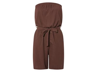 esmara Korte dames jumpsuit (Bruin, XS (32/34))