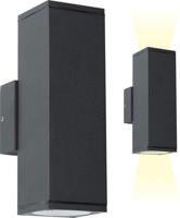 Buitenlamp kelvin up-down zwart - Ks verlichting - thumbnail