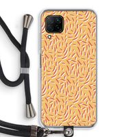 Camouflage: Huawei P40 Lite Transparant Hoesje met koord