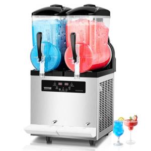 VEVOR 12Lx2 Commerciële Slush-ijsmachine Margarita Smoothie-drankmaker