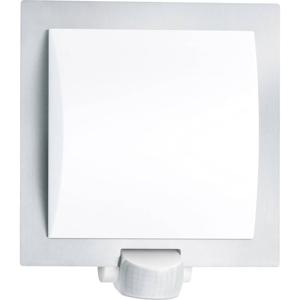 Steinel AUSSENLEUCHTE L 20 S EDELSTAHL 566814 Buitenlamp met bewegingsmelder (wand) LED E27 60 W Zilver