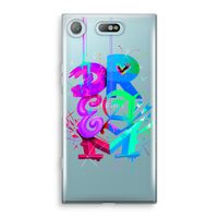 Dream: Sony Xperia XZ1 Compact Transparant Hoesje Dream: Sony Xperia XZ1 Compact Transparant Hoesje