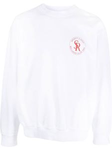 Sporty & Rich sweat à logo imprimé - Blanc