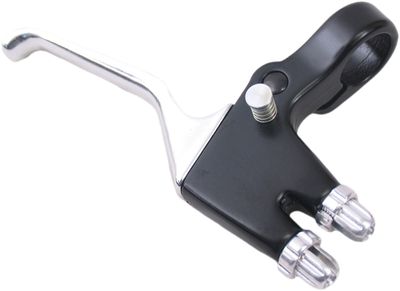 Elvedes Remgreep v-brake rechts 3-vinger zwart/zilver